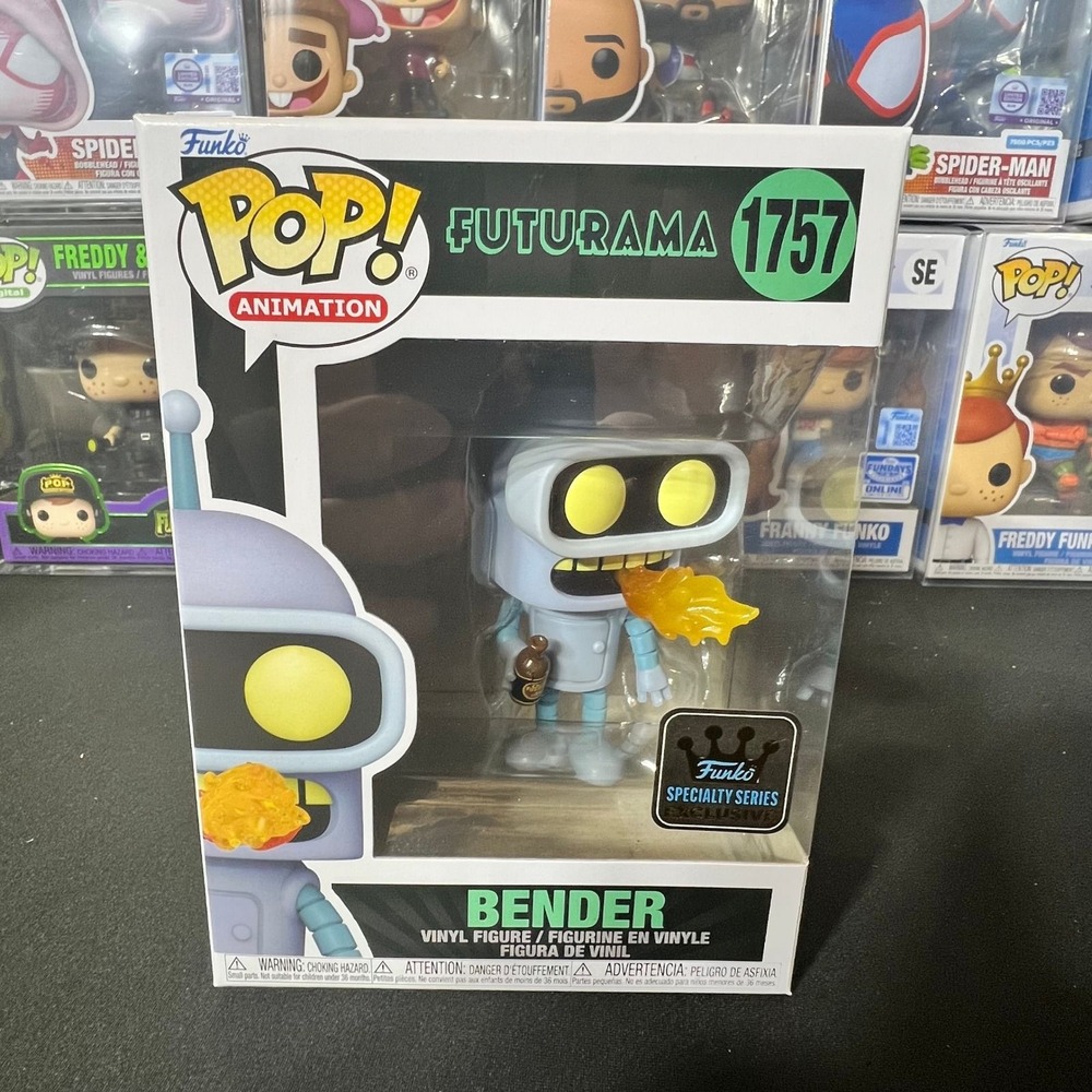 Funko Pop Futurama Bender 1757 Specialty Series Exclusive Vinyl Figure